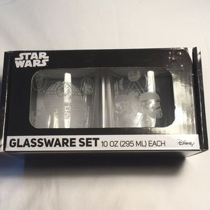 Star Wars Etched Drinking Glasses BoxLunch